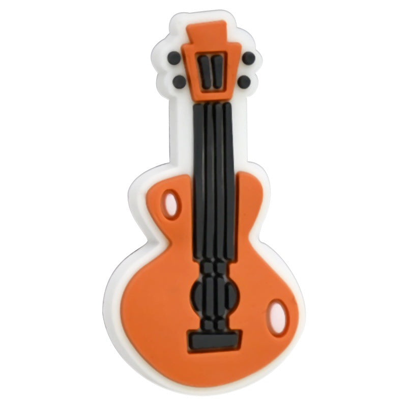 Wholesale Random 100pcs/pack  Musical Instrument Series Cartoon Beads